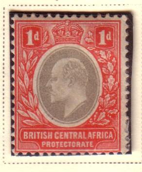 British Central Africa #9 (M) CV $9.50