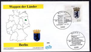 Germany 1701 U/A FDC