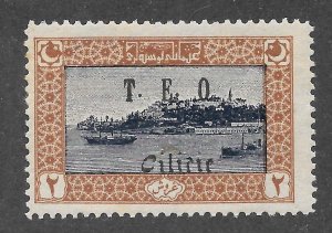 Cilicia Scott 83 Unused LHROG - 1919 T.E.O. Overprint - SCV $1.60