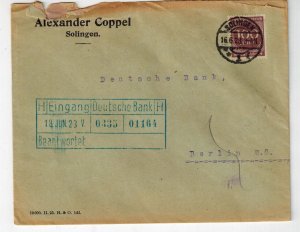 Germany cover Deutsche Bank 1923  229