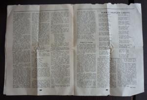 CROATIA-JUDAICA-NEWSPAPER-GOOD ARTICLES RR!! yugoslavia israel izrael serbia J1