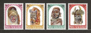 Papua New Guinea Scott catalog 178-181 Unused HR