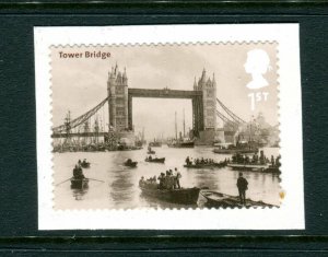 GB QEII 2002 Tower Bridge 1st Class Self-adhesive SG 2314 (ex-PM7) Cat £6 M/N/H