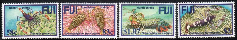 Fiji 1012-15 - Mint-NH - Coral Reef Shrimp (cv $8.00)