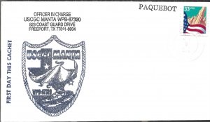 USCGC MANTA 5 June 2000 1st day new cachet