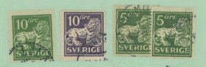 Sweden #118-9/132  Multiple