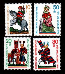 Germany # B455-B458 Mint NH!