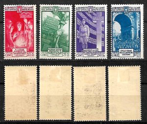 ITALY STAMPS. 1935 Sc.#B39-B42, MH