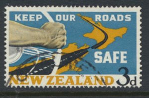 New Zealand SG 821  SC# 365 Used Road Safety   1964 see Scans