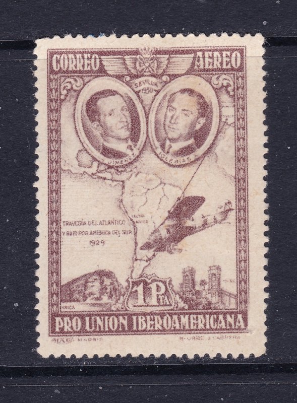 Spain the MH 1P purple from the 1930 Air set