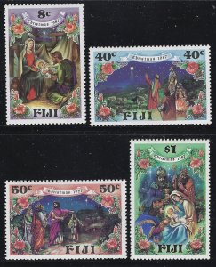 Fiji 1987 Christmas set Sc# 579-82 NH