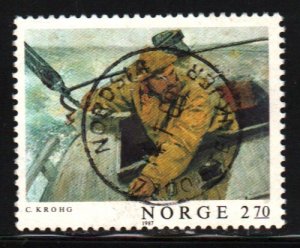 Norway #915   used