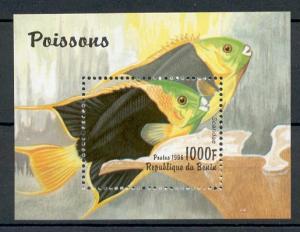 Benin - Mi. Sheet 23 (Fish) - MNH - L1593