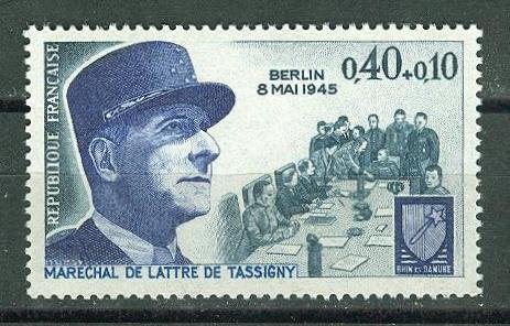 France # B442 Marshal de Tassigny - Berlin Fall (1) Mint  NH