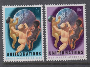 UN New York 252-253 MNH VF