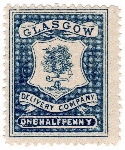 (I.B) Cinderella Collection : Circular Delivery Company ½d (Glasgow)