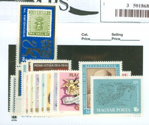 Hungary #2297/2349 Mint (NH) Single (Complete Set)