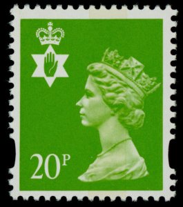 Great Britain - Northern Ireland NIMH69 MNH Queen Elizabeth Machin Head