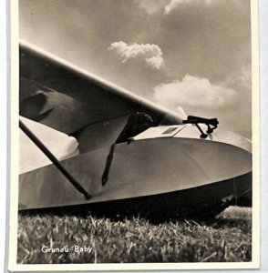 NETHERLANDS Aviation GLIDER RP Postcard *GRUNAU BABY* De Thermiekbel 1959 PG30