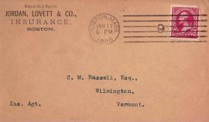 United States Massachusetts Boston, Mass. 1895 American Machine Type D6(9)  C...