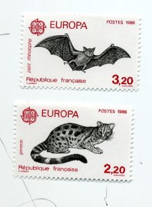 France-Scott's # 2009-2010 Europa 1986 - MNH