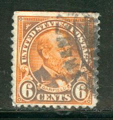 United States Scott # 558, used