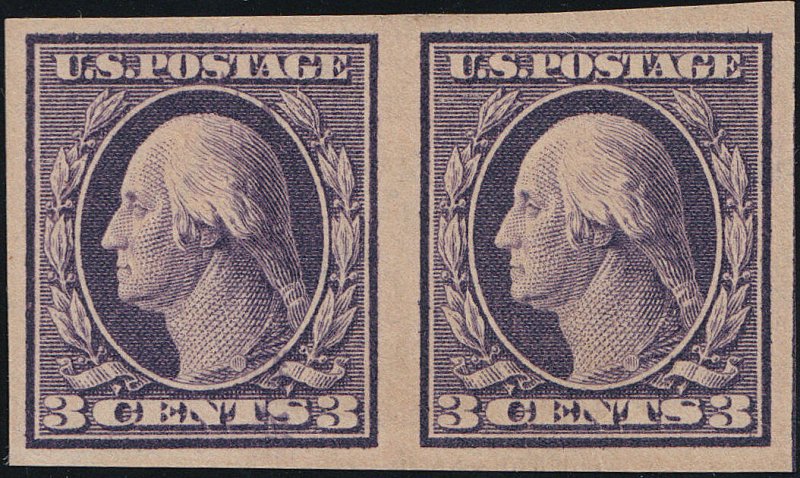 U.S. 343-347 FVF+ MH PAIRS (71719)