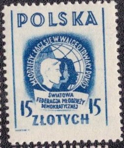 Poland 433 1948 MH