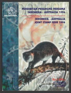 AUSTRALIA 1996 Australia-Indonesia Joint Issue booklet. MNH **. SG SB18(var).