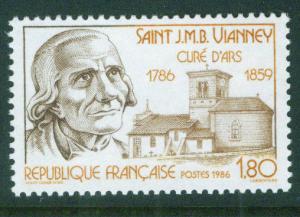 FRANCE Scott 2011 Yvert 2418 MNH**1986 St. jean-Marie stamp