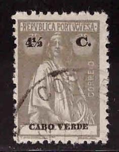 Cape Verde Scott 182 Used Ceres stamp