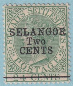 MALAYA - SELANGOR 23  SG 48  MINT  HINGED  OG * NO FAULTS EXTRA FINE! - MZK