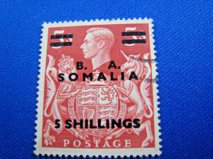 GREAT BRITAIN - SOMALIA O.P.  -  SCOTT #31  -   Used