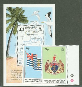 British Indian Ocean Territory #108-110  Single (Complete Set)