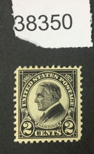 MOMEN: US STAMPS   #610 MINT OG  H LOT #38350