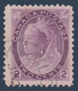 Canada # 76 - Used - Queen Victoria Numeral Issue