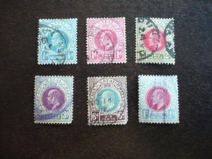 Stamps - Natal - Scott# 81,82,84,86,89,90 - Used Part Set of 6 Stamps