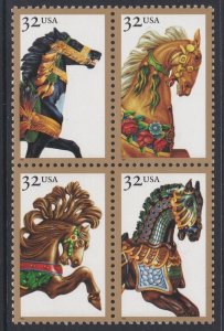 2979a Carousel Horses MNH