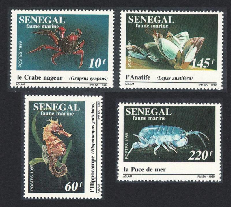 Senegal Marine Life 4v SG#1014-1017 SC#843-846