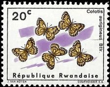 RWANDA   #116 MNH (1)