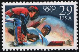 SC#2619 29¢ Olympics Baseball Single (1992) MNH