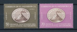 [116167] El Salvador 1967 100 Years First stamps El Salvador  MNH