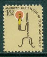 1610 $1 Rush Lamp Fine MNH