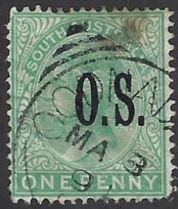 SOUTH AUSTRALIA O55 USED BIN $1.00 ROYALTY