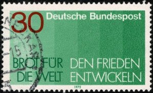 GERMANY 1972 FREEDOM from HUNGER CAMPAIGN USED (VFU) P.14 SG1645 SUPERB