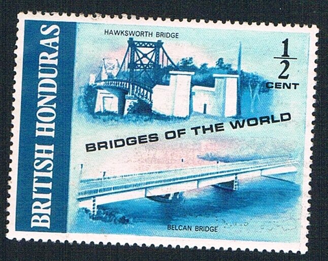 British Honduras 287 MNH Bridges 1971 (BP60503)