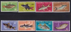 Thailand Scott # 501-508 set VF mint never hinged nice color cv $ 96 ! see pic !