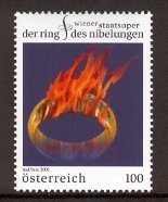 Austria 2009 Vienna State Opera, Ring of the Nibelungen,  Scott No(s).  2205 MNH