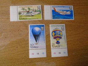 Tuvalu  #   208-11  MNH