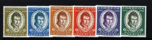 Venezuela Sc 743-5,C709-11 NH issue of 1960 - Humboldt